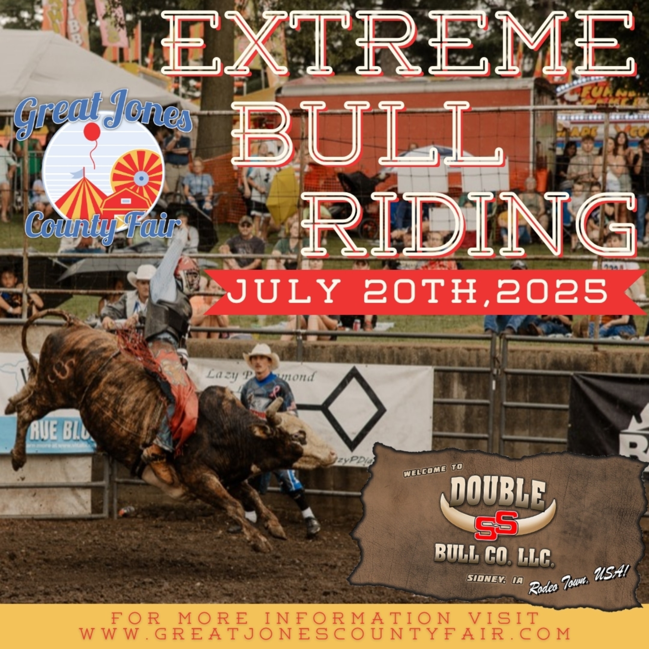 Extreme Bull Riding Poster