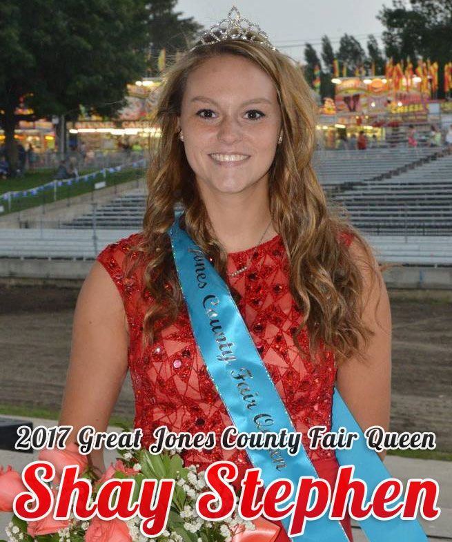 Shay Stephen, 2017 Great Jones County Fair Queen!