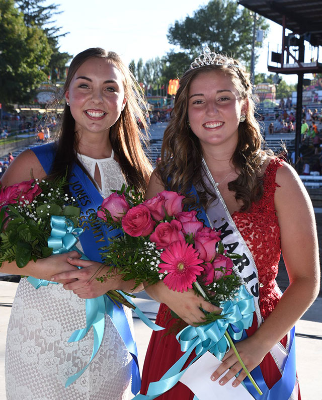 Marissa Recker, 2018 Great Jones County Fair Queen!